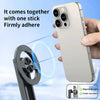 Magnetic Phone Holder 360° Rotation Pocket Selfie Stick With Bluetooth Remote Adjustable Desktop Stand for Live Streaming