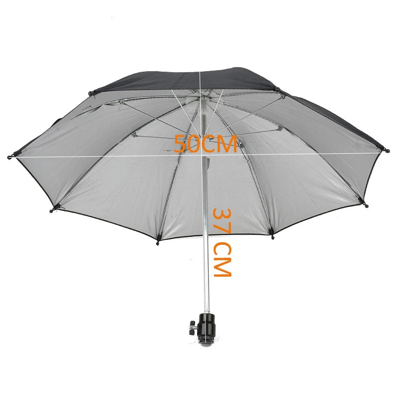 1PC 26/50CM Black Dslr Camera Umbrella Sunshade Rainy Holder For General Camera Photographic Camera Umbrella